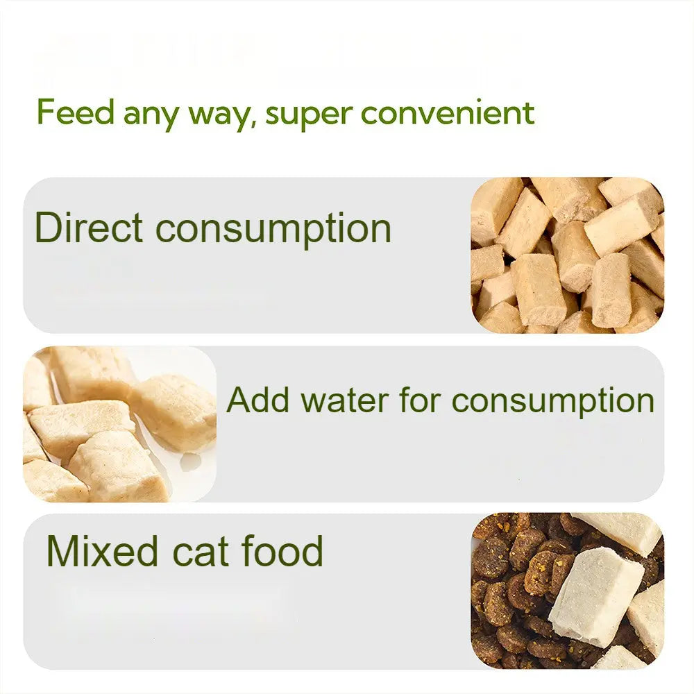 Freeze-Dried|Compelete & Balanced Cat Food(260g/pack  Chicken Recipe) opet