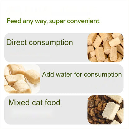 Freeze-Dried|Compelete & Balanced Cat Food(260g/pack  Chicken Recipe) opet