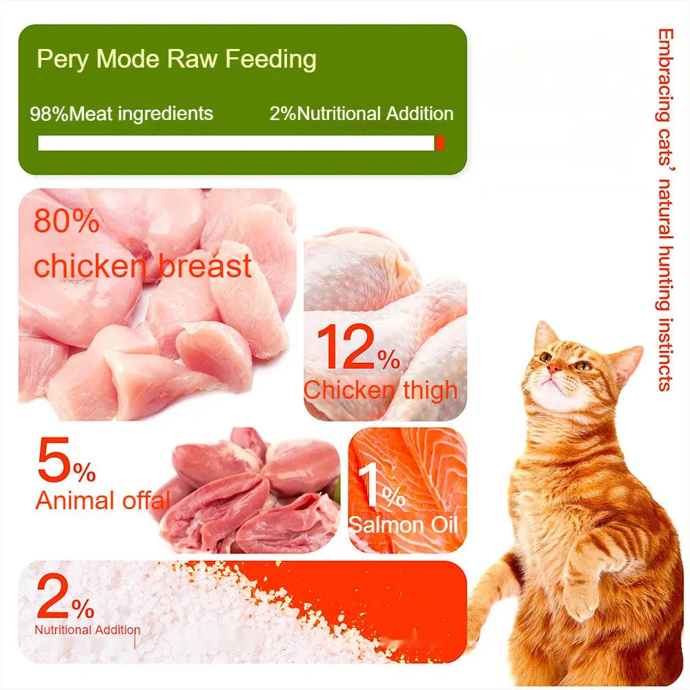 Freeze-Dried|Compelete & Balanced Cat Food(260g/pack  Chicken Recipe) opet