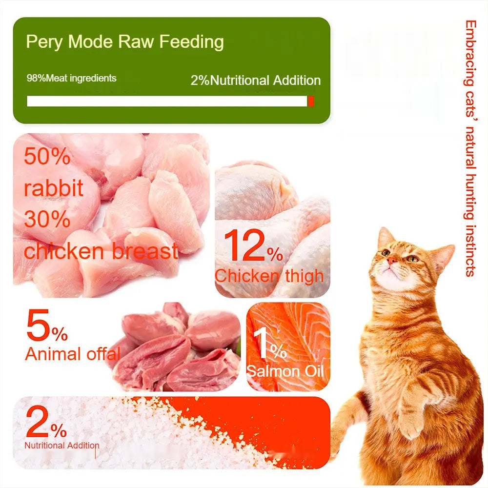 Freeze-Dried|Compelete & Balanced Cat Food(Rabbit Recipe) opet