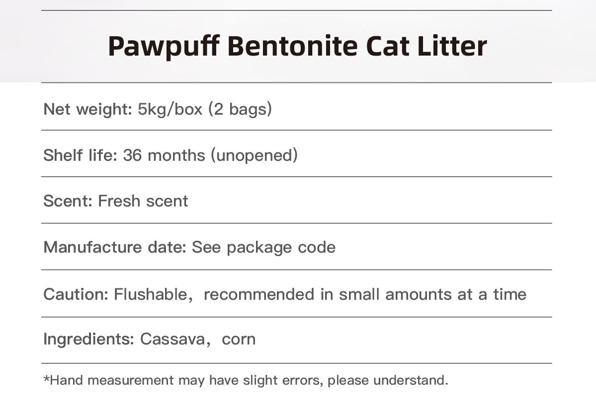 Corn Tapioca Cat Litter(2 bags/box|5kg) opet