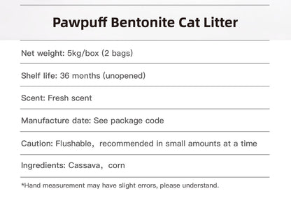 Corn Tapioca Cat Litter(2 bags/box|5kg) opet