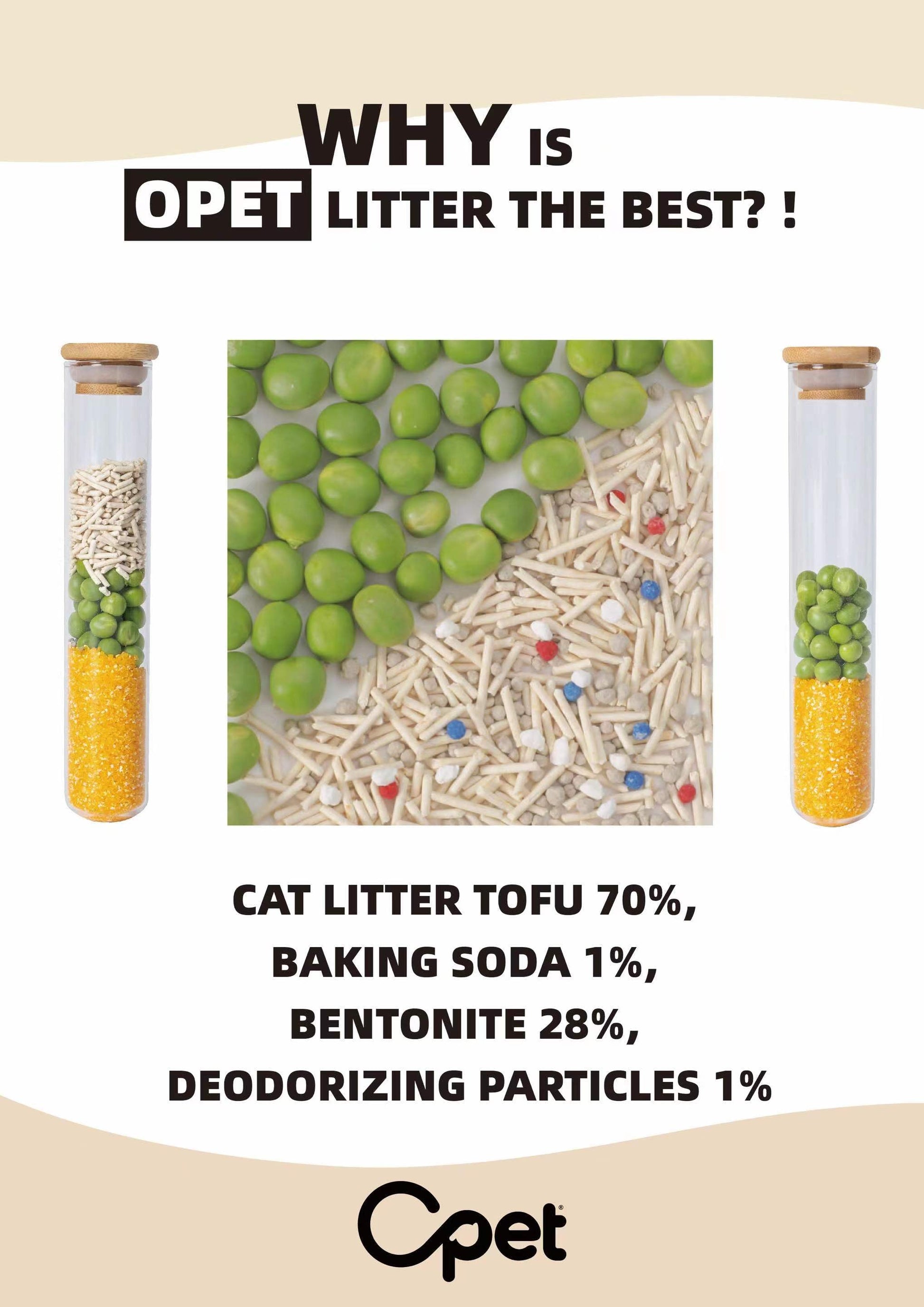 Mixed Cat Litter(2bags/box|14L/4.8kg) opet
