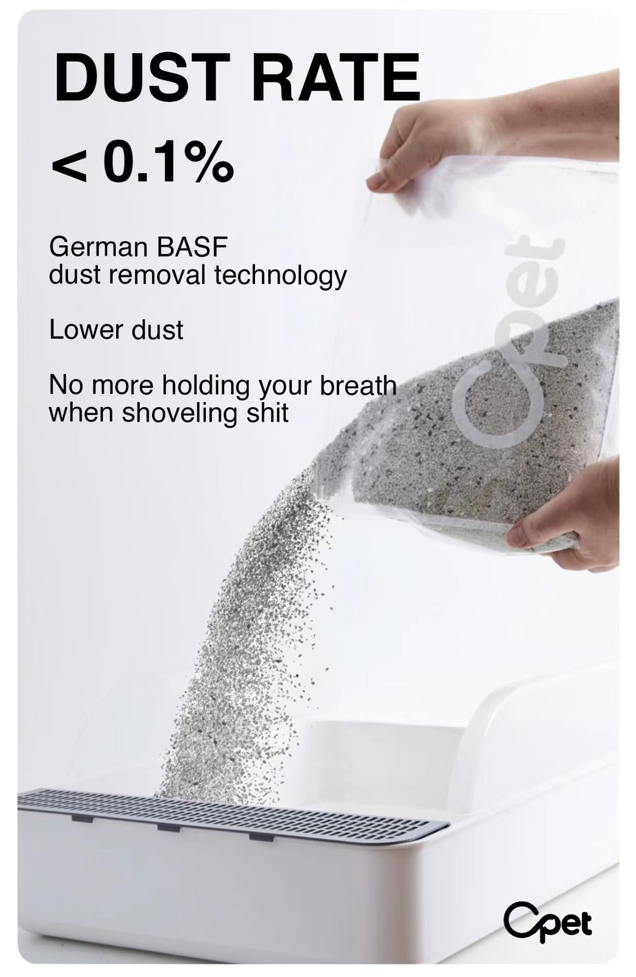 Sodium Bentonite Cat Litter(25lbs/11.34kg|Free shipping on two boxes.)（复制） opet