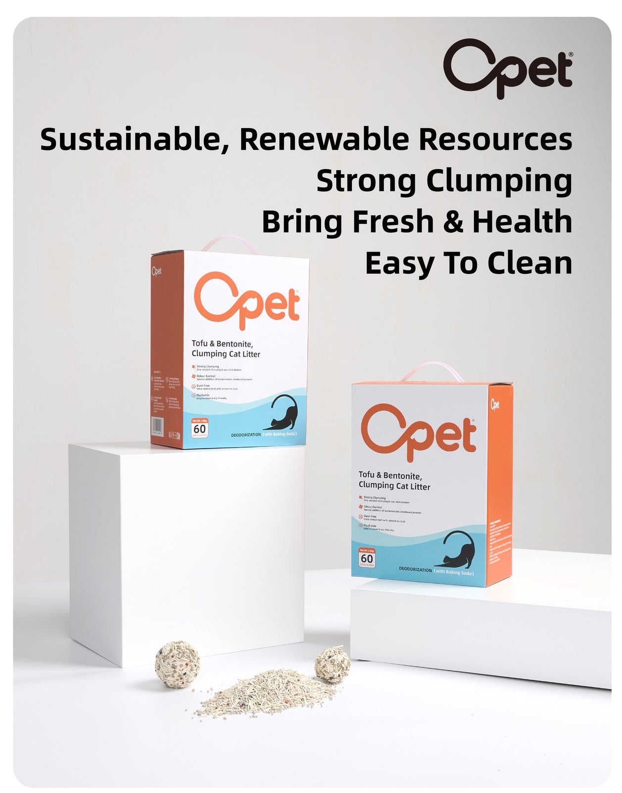 Mixed Cat Litter(2bags/box|14L/4.8kg) opet